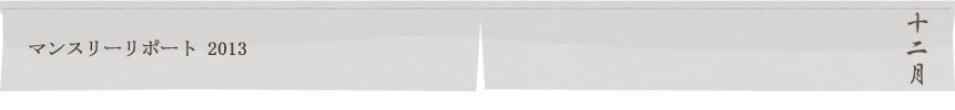 マンスリーリポート